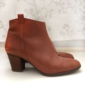 Madewell Billie Boot in Saddle Brown Size 9